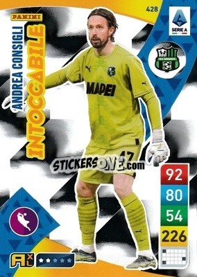 Cromo Andrea Consigli - Calciatori 2022-2023. Adrenalyn XL - Panini