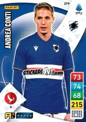 Sticker Andrea Conti - Calciatori 2022-2023. Adrenalyn XL - Panini