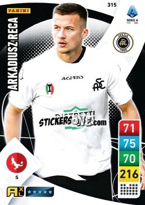 Sticker Arkadiusz Reca - Calciatori 2022-2023. Adrenalyn XL - Panini