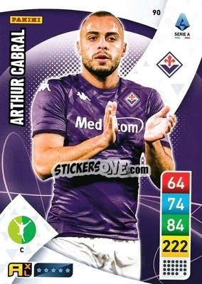Sticker Arthur Cabral - Calciatori 2022-2023. Adrenalyn XL n. 90 - Panini