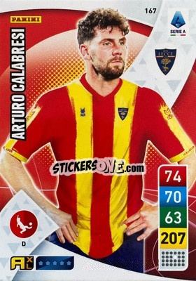 Figurina Arturo Calabresi - Calciatori 2022-2023. Adrenalyn XL - Panini