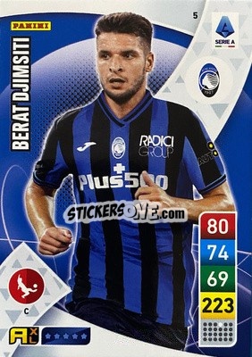 Cromo Berat Djimsiti - Calciatori 2022-2023. Adrenalyn XL - Panini