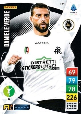 Figurina Daniele Verde - Calciatori 2022-2023. Adrenalyn XL - Panini