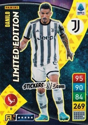Sticker Danilo - Calciatori 2022-2023. Adrenalyn XL n. LE-DD - Panini