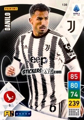 Sticker Danilo - Calciatori 2022-2023. Adrenalyn XL n. 130 - Panini