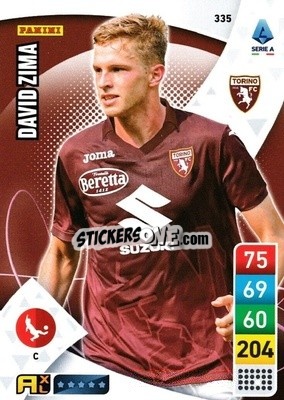 Sticker David Zima - Calciatori 2022-2023. Adrenalyn XL - Panini