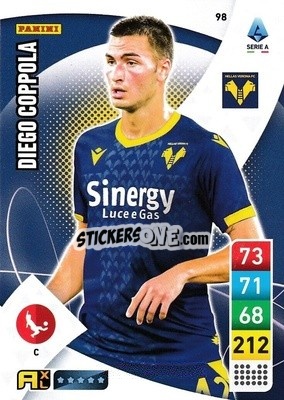 Figurina Diego Coppola - Calciatori 2022-2023. Adrenalyn XL - Panini