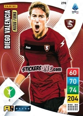 Sticker Diego Valencia - Calciatori 2022-2023. Adrenalyn XL - Panini
