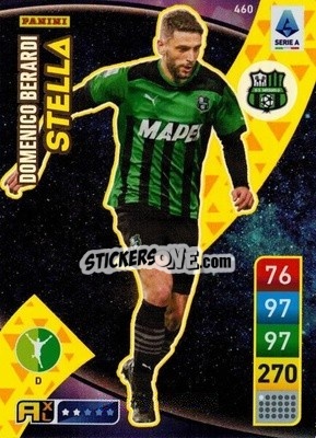 Sticker Domenico Berardi - Calciatori 2022-2023. Adrenalyn XL n. 460 - Panini