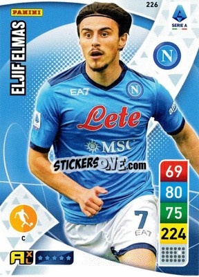 Sticker Eljif Elmas - Calciatori 2022-2023. Adrenalyn XL - Panini