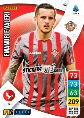 Figurina Emanuel Aiwu - Calciatori 2022-2023. Adrenalyn XL - Panini