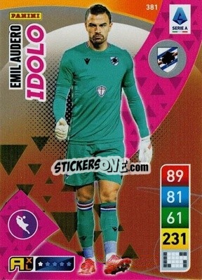 Figurina Emil Audero - Calciatori 2022-2023. Adrenalyn XL - Panini