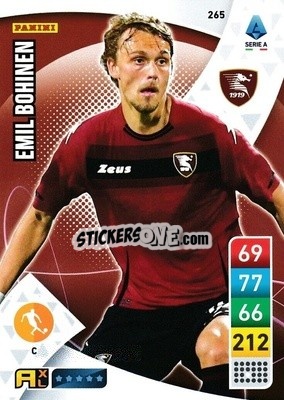 Cromo Emil Bohinen - Calciatori 2022-2023. Adrenalyn XL - Panini