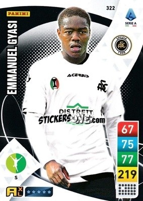 Cromo Emmanuel Gyasi - Calciatori 2022-2023. Adrenalyn XL - Panini