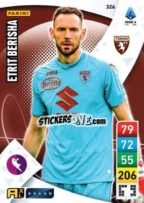 Figurina Etrit Berisha - Calciatori 2022-2023. Adrenalyn XL - Panini