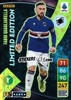Sticker Fabio Quagliarella - Calciatori 2022-2023. Adrenalyn XL n. LE-FQ - Panini