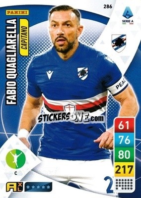 Sticker Fabio Quagliarella - Calciatori 2022-2023. Adrenalyn XL - Panini