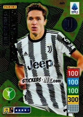 Sticker Federico Chiesa - Calciatori 2022-2023. Adrenalyn XL n. 465 - Panini