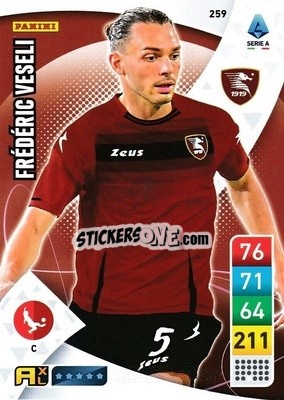 Cromo Frédéric Veseli - Calciatori 2022-2023. Adrenalyn XL - Panini