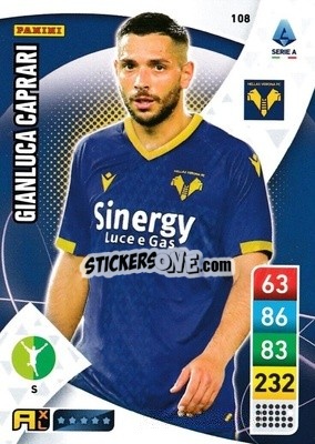 Cromo Gianluca Caprari - Calciatori 2022-2023. Adrenalyn XL - Panini