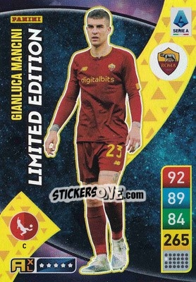 Sticker Gianluca Mancini - Calciatori 2022-2023. Adrenalyn XL n. LE-GM - Panini