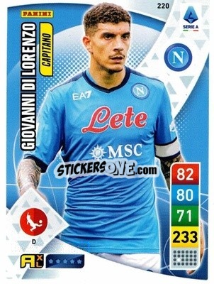 Figurina Giovanni Di Lorenzo - Calciatori 2022-2023. Adrenalyn XL - Panini