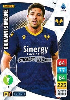 Sticker Giovanni Simeone - Calciatori 2022-2023. Adrenalyn XL - Panini