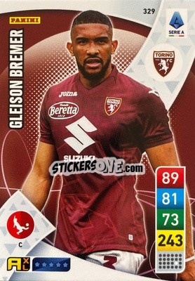 Sticker Gleison Bremer - Calciatori 2022-2023. Adrenalyn XL - Panini