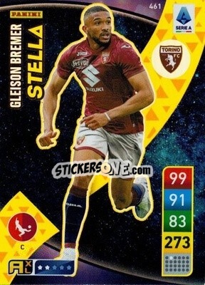 Figurina Gleison Bremer - Calciatori 2022-2023. Adrenalyn XL - Panini