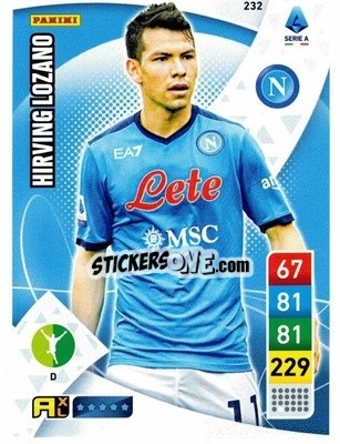 Cromo Hirving Lozano - Calciatori 2022-2023. Adrenalyn XL - Panini