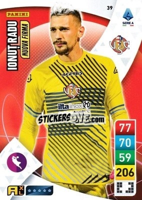 Cromo Ionuț Radu - Calciatori 2022-2023. Adrenalyn XL - Panini