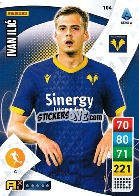 Sticker Ivan Ilić - Calciatori 2022-2023. Adrenalyn XL - Panini