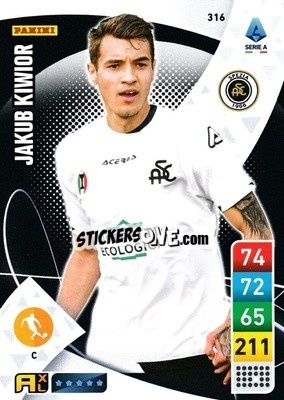 Cromo Jakub Kiwior - Calciatori 2022-2023. Adrenalyn XL - Panini