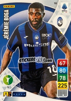 Sticker Jérémie Boga - Calciatori 2022-2023. Adrenalyn XL - Panini