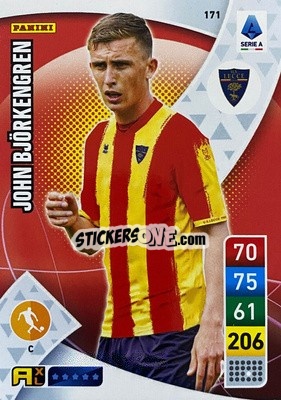 Figurina John Björkengren - Calciatori 2022-2023. Adrenalyn XL - Panini