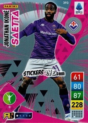 Sticker Jonathan Ikoné - Calciatori 2022-2023. Adrenalyn XL n. 393 - Panini