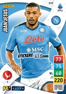 Cromo Juan Jesus - Calciatori 2022-2023. Adrenalyn XL - Panini