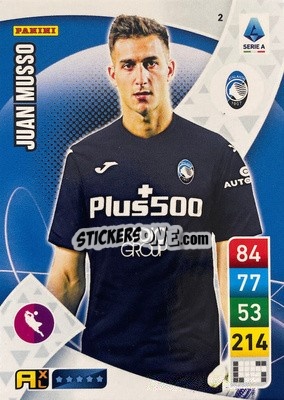 Cromo Juan Musso - Calciatori 2022-2023. Adrenalyn XL - Panini