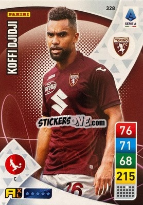 Figurina Koffi Djidji - Calciatori 2022-2023. Adrenalyn XL - Panini