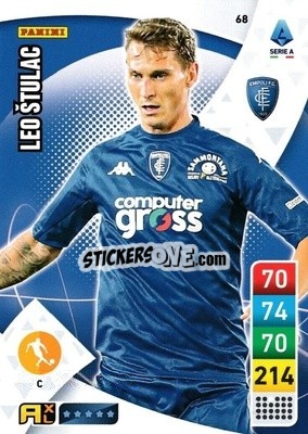 Figurina Leo Stulac - Calciatori 2022-2023. Adrenalyn XL - Panini