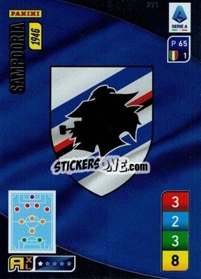 Sticker Logo - Calciatori 2022-2023. Adrenalyn XL n. 271 - Panini