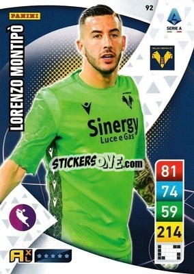 Sticker Lorenzo Montipò - Calciatori 2022-2023. Adrenalyn XL - Panini