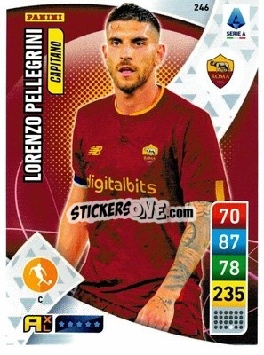 Sticker Lorenzo Pellegrini - Calciatori 2022-2023. Adrenalyn XL - Panini