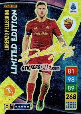 Sticker Lorenzo Pellegrini - Calciatori 2022-2023. Adrenalyn XL - Panini