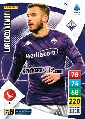 Figurina Lorenzo Venuti - Calciatori 2022-2023. Adrenalyn XL - Panini