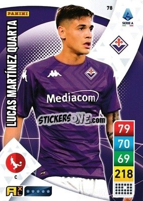 Cromo Lucas Martínez Quarta - Calciatori 2022-2023. Adrenalyn XL - Panini