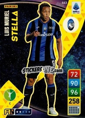 Sticker Luis Muriel - Calciatori 2022-2023. Adrenalyn XL n. 443 - Panini