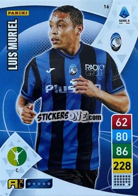 Sticker Luis Muriel - Calciatori 2022-2023. Adrenalyn XL n. 16 - Panini