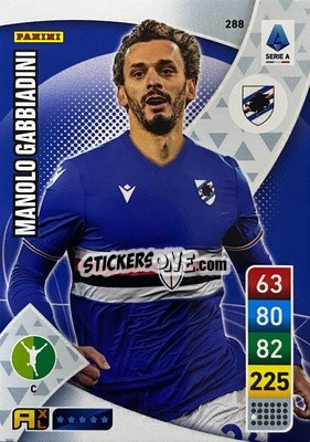 Cromo Manolo Gabbiadini - Calciatori 2022-2023. Adrenalyn XL - Panini