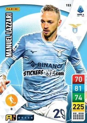 Figurina Manuel Lazzari - Calciatori 2022-2023. Adrenalyn XL - Panini